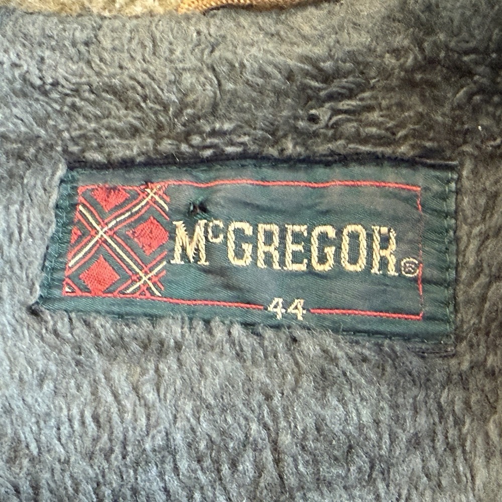 Vintage McGregor Wool Mackinaw Jacket 44 Plaid Lumberjack Outdoor USA Made READ - Picture 8 of 8
